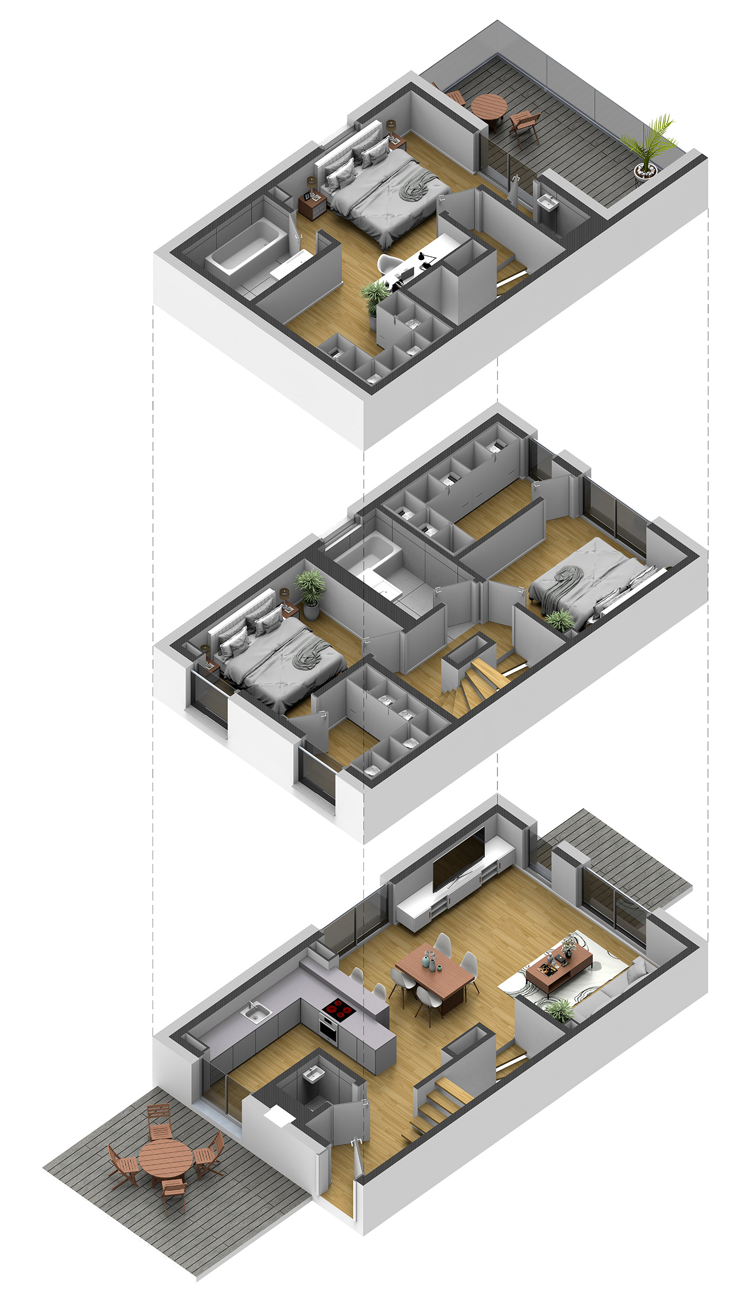 DHH1 - 3D Ansicht