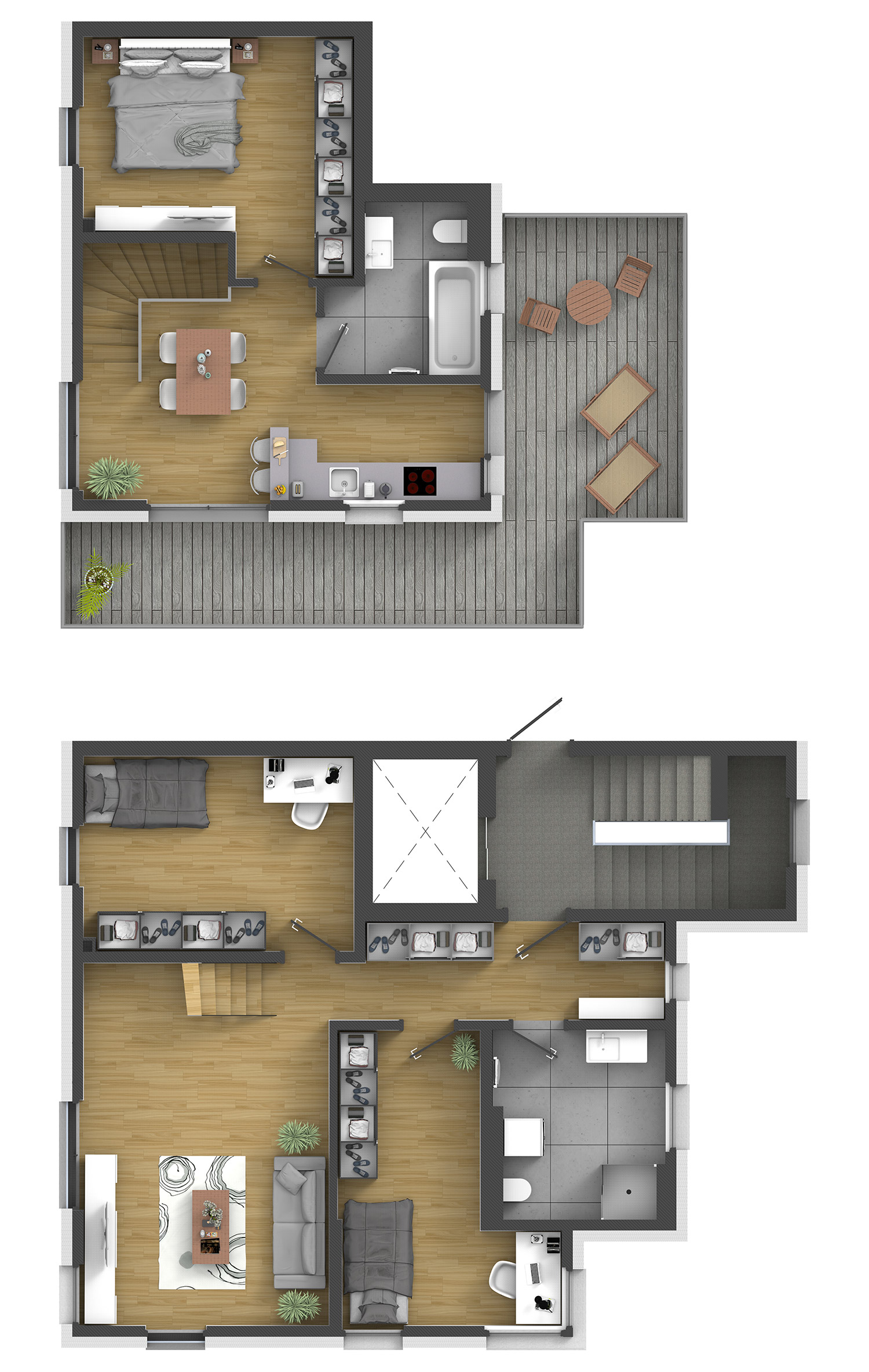 Wohnung 07 - 2D Ansicht